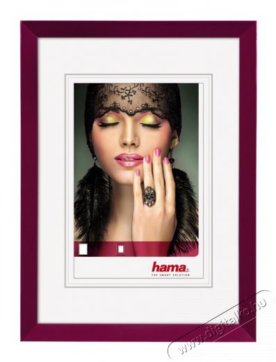 Hama Santa Cruz műanyag keret 20X30 (114436) - szilva Háztartás / Otthon / Kültér - Lakásfelszerelés - Képkeret / képtartó - 335552