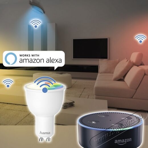 Hama Okos LED izzó Wi-fi GU10 4.5W (176532) Egyéb - Nem forgalmazzuk ! - 334722