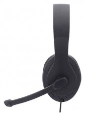 Hama HS-P200 fejhallgató (139923) - fekete Audio-Video / Hifi / Multimédia - Fül és Fejhallgatók - Fejhallgató mikrofonnal / headset - 358597
