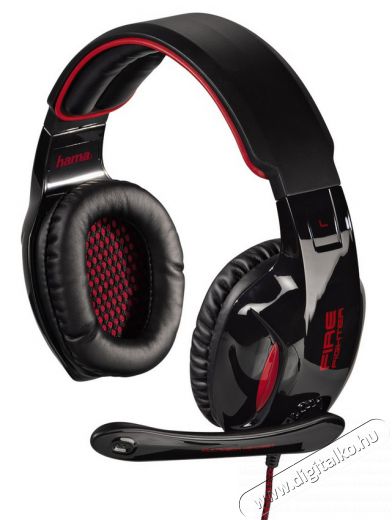 Hama Fire Fighter headset (53986) Audio-Video / Hifi / Multimédia - Fül és Fejhallgatók - Fejhallgató mikrofonnal / headset - 315435