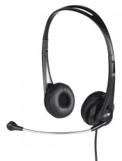 Hama HS-260 PC headset fejhallgató, fekete - 53998 Audio-Video / Hifi / Multimédia - Fül és Fejhallgatók - Fejhallgató mikrofonnal / headset - 297528