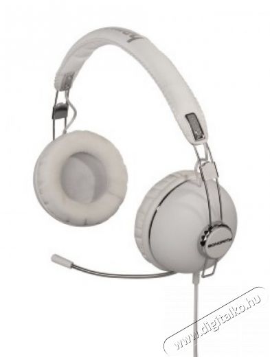 Hama Sonority fejhallgató mikrofonnal, fehér - 51655 Audio-Video / Hifi / Multimédia - Fül és Fejhallgatók - Fejhallgató mikrofonnal / headset - 287092