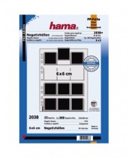 Hama PROARCHIV 6X6/12/A4 : 25 negatív tartó - 2038 Fotó-Videó kiegészítők - Egyéb fotó-videó kiegészítő - Fénykép, negatívtartó - 287181