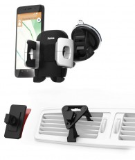 Hama univerzális autós mobiltartó szett (173882) Mobil / Kommunikáció / Smart - Mobiltelefon kiegészítő / tok - Tartó / rögzítő / állvány - 315465