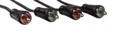 Hama 2RCA-2RCA összekötő kábel 10m - 122275 Tv kiegészítők - Kábel / csatlakozó - RCA kábel - 288202