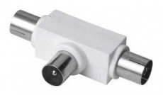 Hama Koax elosztó adapter, rádió - 43159 Tv kiegészítők - Kábel / csatlakozó - Csatlakozó / elosztó / átalakító - 293649