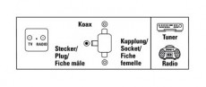 Hama Koax elosztó adapter, rádió - 43159 Tv kiegészítők - Kábel / csatlakozó - Csatlakozó / elosztó / átalakító - 293649