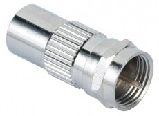 Hama SAT F dugó - Koax dugó adapter - 44108 Tv kiegészítők - Kábel / csatlakozó - Csatlakozó / elosztó / átalakító - 293787