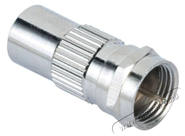 Hama SAT F dugó - Koax dugó adapter - 44108 Tv kiegészítők - Kábel / csatlakozó - Csatlakozó / elosztó / átalakító - 293787
