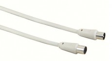 Hama Antennakábel 75dB 10m, fehér - 42965 Tv kiegészítők - Kábel / csatlakozó - Koax antenna kábel - 288315