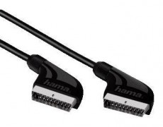 Hama Scart AV összekötő kábel 1m - 43160 Tv kiegészítők - Kábel / csatlakozó - Scart-Scart kábel - 293648