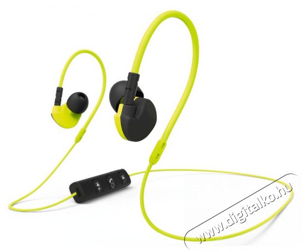 Hama Clip-On Bluetooth sport fülhallgató - sárga (177095) Audio-Video / Hifi / Multimédia - Fül és Fejhallgatók - Fülhallgató mikrofonnal / headset - 326248