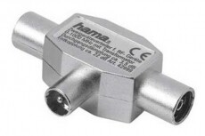 Hama Koax elosztó adapter, rádió - 42999 Tv kiegészítők - Kábel / csatlakozó - Csatlakozó / elosztó / átalakító - 293658