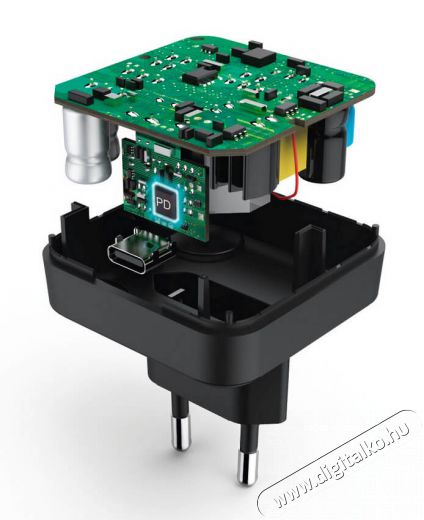 Hama PD univerzális hálózati USB TYPE-C töltő (178312) Mobil / Kommunikáció / Smart - Mobiltelefon kiegészítő / tok - Hálózati-, autós töltő - 339193