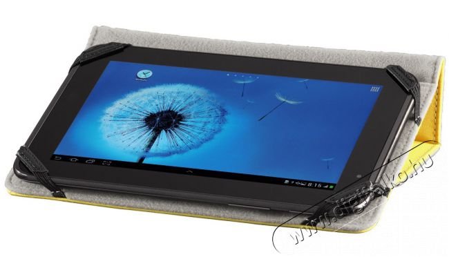 Hama Strap univerzális tablet tok 10,1, sárga - 123057 Mobil / Kommunikáció / Smart - Tablet / E-book kiegészítő, tok - Tablet tok - 275637
