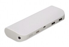 Hama Univerzális külső akkumulátor 10400 mAh, fehér - 137409 Mobil / Kommunikáció / Smart - Powerbank / Külső akkumulátor és töltő - 293825