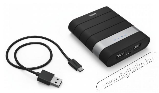 Hama Joy Powerbank 10400mAh (137493) Mobil / Kommunikáció / Smart - Powerbank / Külső akkumulátor és töltő - 315484