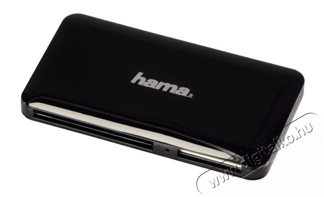 Hama USB 3.0 Slim multi kártyaolvasó, fekete - 114837 Memória kártya / Pendrive - Kártya olvasó - 275024