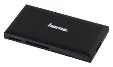 Hama USB 3.0 SUPERSPEED SLIM MULTI KÁRTYAOLVASÓ, FEKETE,ÚJ - 181018 Memória kártya / Pendrive - Kártya olvasó - 342281