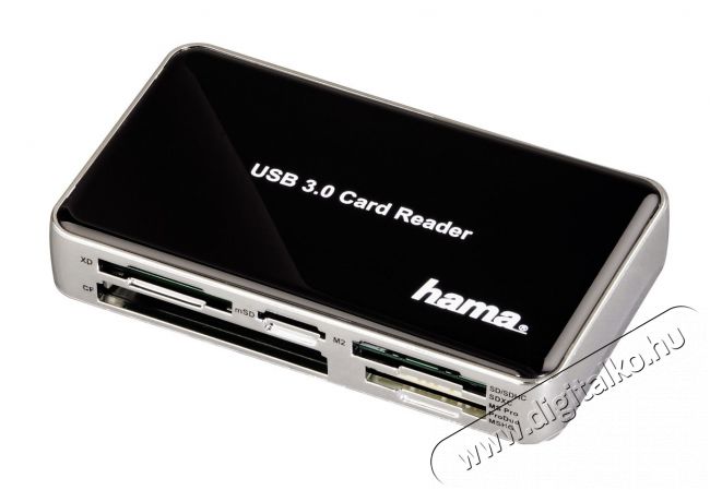 Hama USB 3.0 Univerzális kártyaolvasó - 39878 Memória kártya / Pendrive - Kártya olvasó - 275028