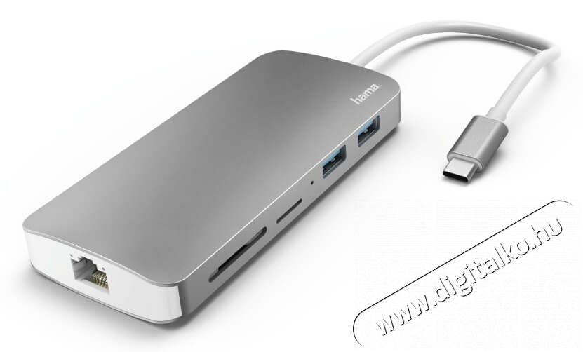 Hama 7IN1 dokkoló adapter (135760) Iroda és számítástechnika - Notebook kiegészítő - USB hub / elosztó - 342098