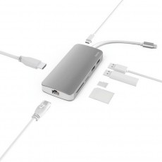 Hama 7IN1 dokkoló adapter (135760) Iroda és számítástechnika - Notebook kiegészítő - USB hub / elosztó - 342098
