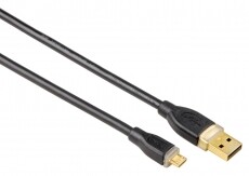 Hama USB Kábel / A-Micro USB 1,8M - 78419 Fotó-Videó kiegészítők - Kábel - USB kábel - 279192