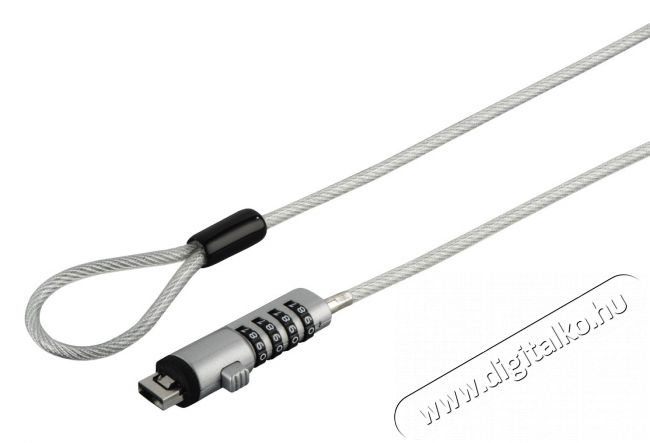 Hama Számzáras Notebook USB kábelzár - 54117 Egyéb - Nem forgalmazzuk ! - 351265
