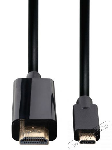 Hama USBC-HDMI Ultra HD kábel 1,8m (122205) Tv kiegészítők - Kábel / csatlakozó - Csatlakozó / elosztó / átalakító - 359780