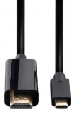 Hama USB-C apa - HDMI apa adapter kábel 1.8m (135724) Mobil / Kommunikáció / Smart - Mobiltelefon kiegészítő / tok - Kábel / átalakító - 335965