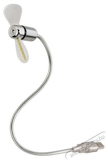 Hama USB Ventilátor hőmérséklet kijelzéssel - 12170 Iroda és számítástechnika - Notebook kiegészítő - USB ventilátor - 279319
