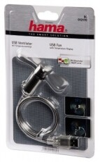 Hama USB Ventilátor hőmérséklet kijelzéssel - 12170 Iroda és számítástechnika - Notebook kiegészítő - USB ventilátor - 279319