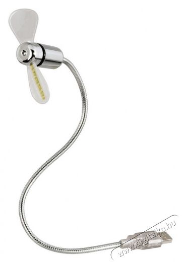Hama USB Ventilátor színes led világítással - 12110 Iroda és számítástechnika - Notebook kiegészítő - USB ventilátor - 279189