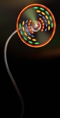 Hama USB Ventilátor színes led világítással - 12110 Iroda és számítástechnika - Notebook kiegészítő - USB ventilátor - 279189