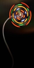Hama USB Ventilátor színes led világítással - 12110 Iroda és számítástechnika - Notebook kiegészítő - USB ventilátor - 279189