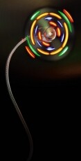 Hama USB Ventilátor színes led világítással - 12110 Iroda és számítástechnika - Notebook kiegészítő - USB ventilátor - 279189