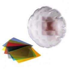 Hama Vaku ballon 23cm + 6 színfólia - 6051 Fotó-Videó kiegészítők - Vaku kiegészítő - Szűrő - 286879