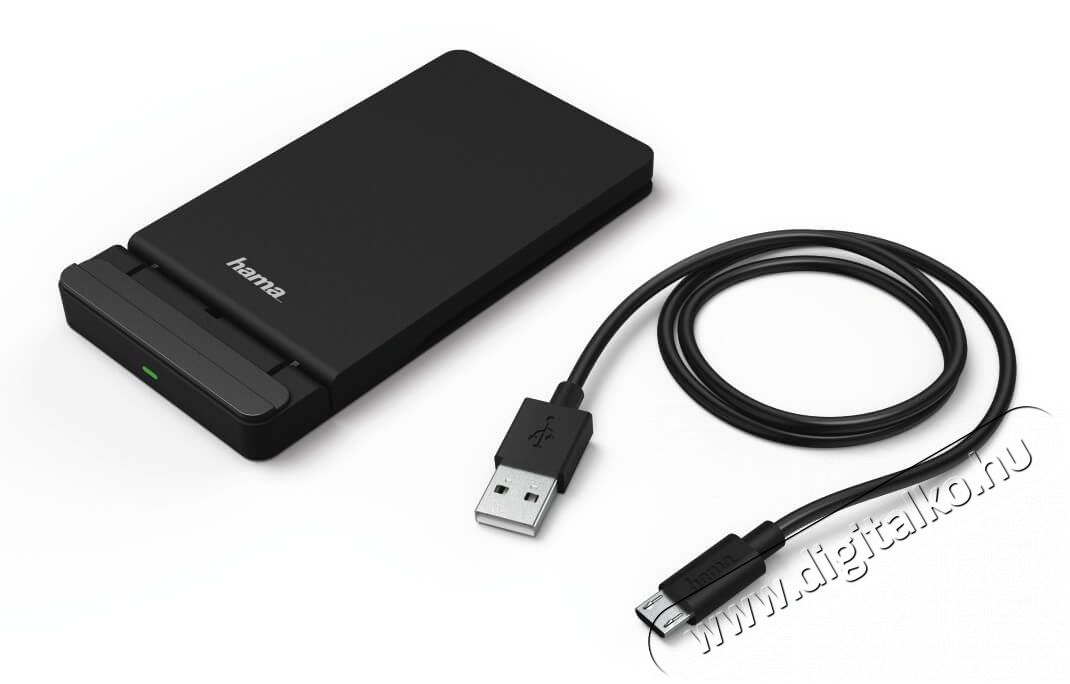 Hama QI-FC10S vezeték nélküli telefontöltő (183346) Mobil / Kommunikáció / Smart - Mobiltelefon kiegészítő / tok - Kiegészítő - 347658