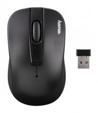 Hama AM-7701 vezeték nélküli egér, fekete - 134917 Iroda és számítástechnika - Egér - Vezeték nélküli egér - 293817