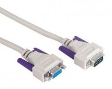 Hama VGA hosszabbító kábel 14POL 3m - 42099 Iroda és számítástechnika - Számítógép tartozék - Vga monitor kábel - 288291