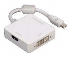 Hama 3 in 1 DVI/DP/DHM átalakító - 53245 Tv kiegészítők - Kábel / csatlakozó - Mini DisplayPort kábel - 286945