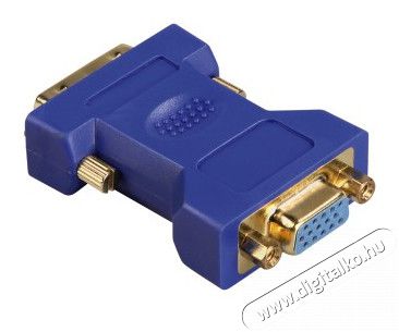 Hama DVI - VGA adapter - 45073 Tv kiegészítők - Kábel / csatlakozó - Csatlakozó / elosztó / átalakító - 287273