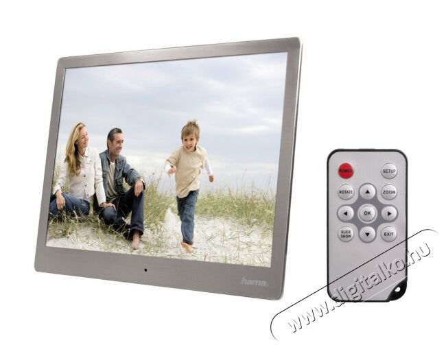 Hama DIGITÁLIS KÉPKERET 97SLB 9.7 SLIM EZÜST - 118561 Háztartás / Otthon / Kültér - Lakásfelszerelés - Digitális képkeret - 344486