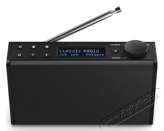 Hama DIGITÁLISRÁDIÓ DR7 DAB/DAB+/FM (HORDOZHATÓ,ELEMES) Audio-Video / Hifi / Multimédia - Rádió / órás rádió - Hordozható, zseb-, táska rádió - 345263