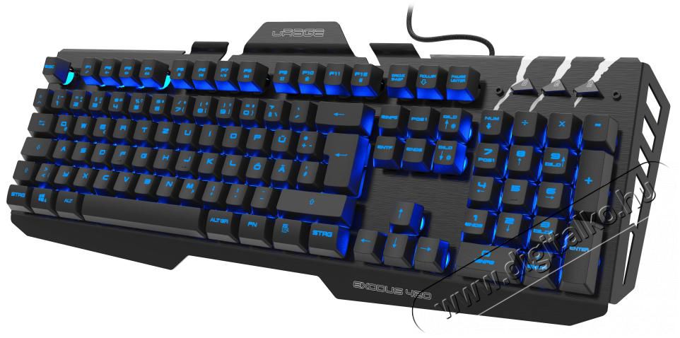 Hama Urage Gaming Cyberboard Premium billentyűzet - 186028 Iroda és számítástechnika - Billentyűzet / billentyűzet szett - Vezetékes - 362893
