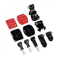 Hama GoPro rögzítő szett - 4397 Fényképezőgép / kamera - Sport kamera tartozékok - Rögzítő / adapter - 292027