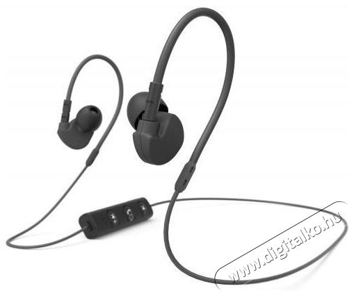 Hama Clip-On Bluetooth sport fülhallgató (177094) - fekete Audio-Video / Hifi / Multimédia - Fül és Fejhallgatók - Fülhallgató mikrofonnal / headset - 315377