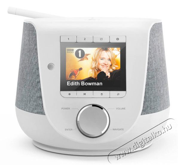 Hama Internet rádió (fehér) - 54229 Audio-Video / Hifi / Multimédia - Rádió / órás rádió - Internet webrádió - 354701