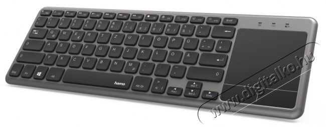 Hama KW-600T vezeték nélküli billentyűzet - 182653 Iroda és számítástechnika - Billentyűzet / billentyűzet szett - Vezeték nélküli - 364486
