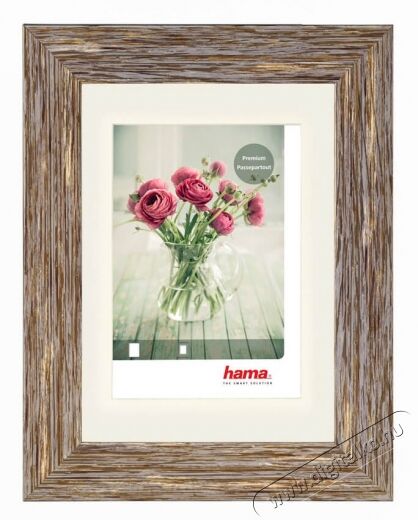 Hama Chalet műanyag keret 20X30 (175280) - barnásszürke Háztartás / Otthon / Kültér - Lakásfelszerelés - Képkeret / képtartó - 335957